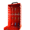 Wall mounted and portable multiple holes lock box with CE marked